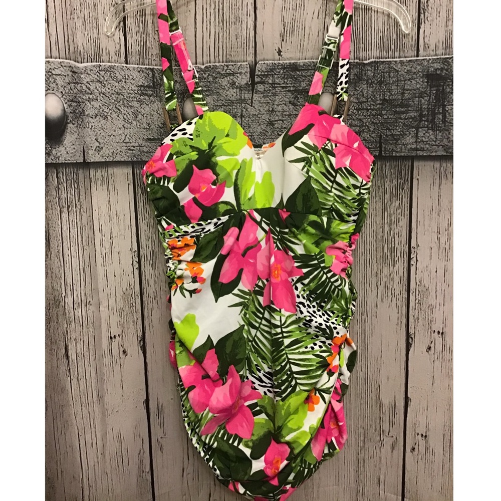 Cacique Tropical Floral Swimsuit